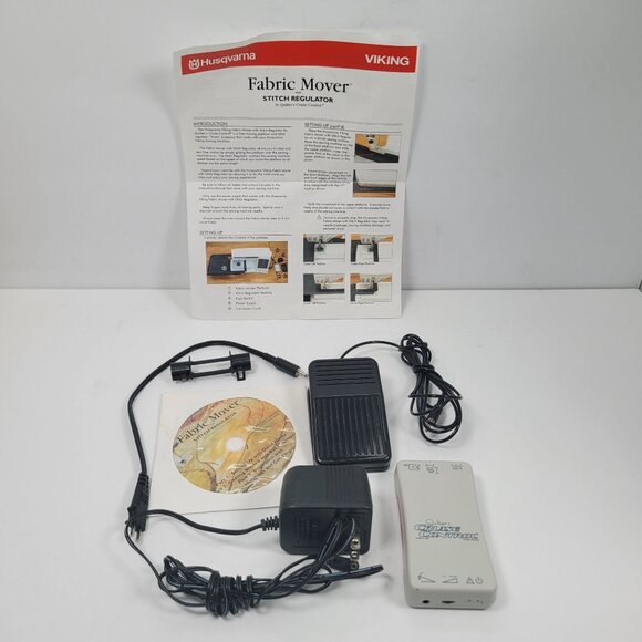 Husqvarna Viking Fabric Mover With Stitch Regulator Quilters Cruise Control - Picture 10 of 12